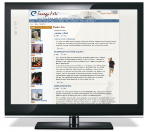 Energy Arts CMS Web Site