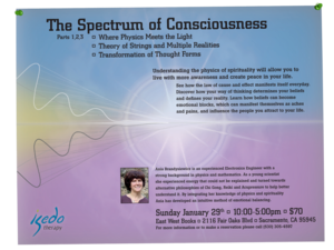 Spectrum of Consciousness Flyers