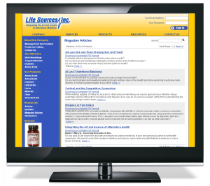 Life Sources eCommerce Site