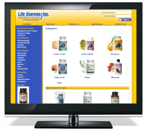 Life Sources eCommerce Site