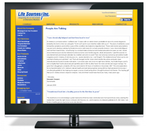 Life Sources eCommerce Site